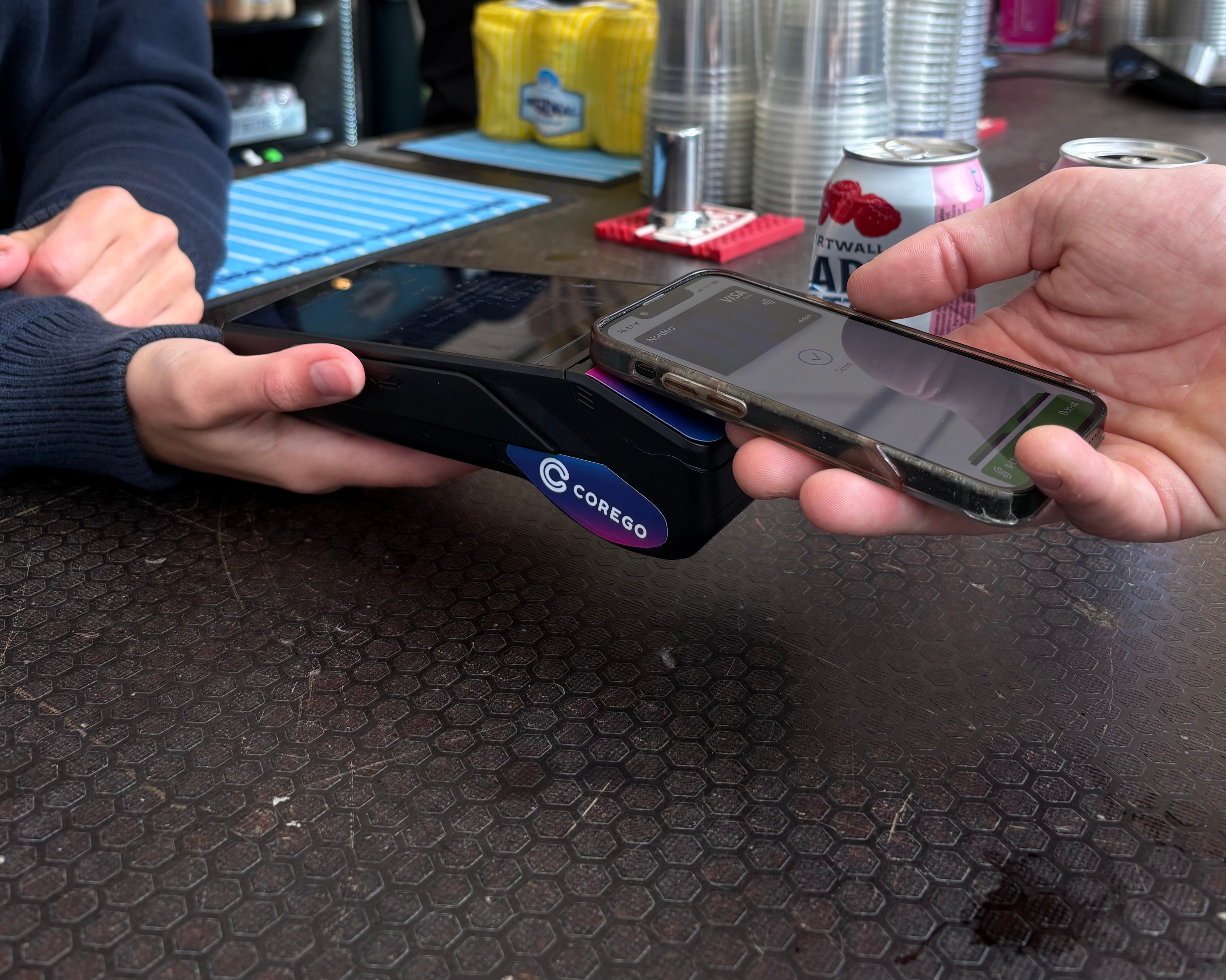 Payments go smoothly with our CoreGo POS payment terminals.