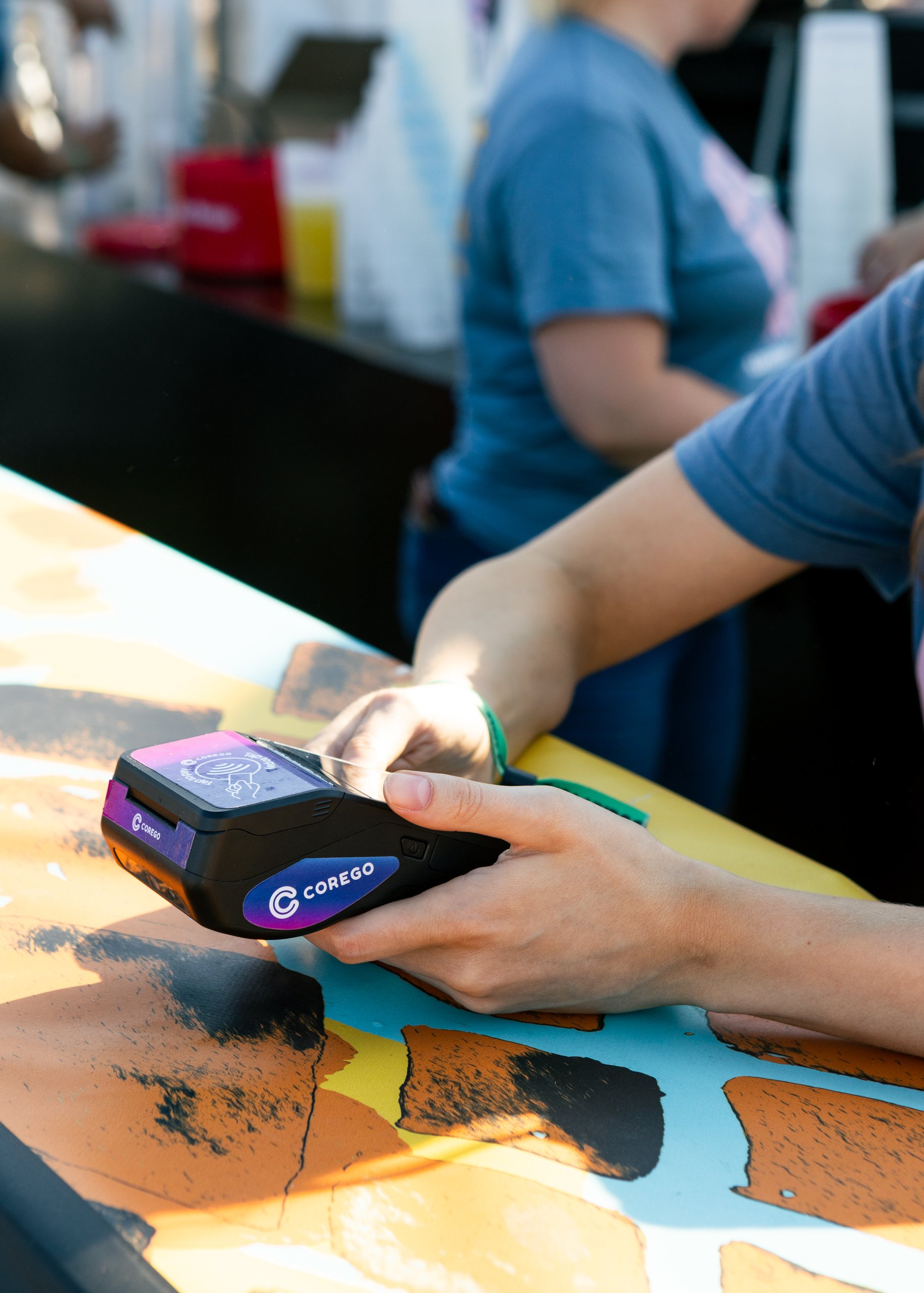 CoreGo-tapahtuman kassa